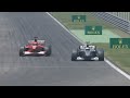 michael schumacher vs mika häkkinen ferrari f1 2000 vs mclaren mercedes mp4 15 f1 2000 at monza