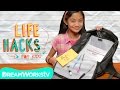 3 Hacks To Get You ORGANIZED | LIFE HACKS FOR KIDS 3 Hacks To Get You ORGANIZED | LIFE HACKS FOR KIDS