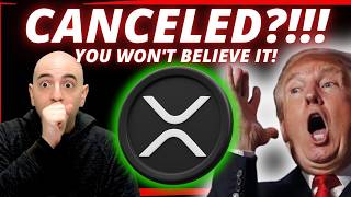 XRP HOLDERS I AM SHOCKED TRUMP JUST DID THIS! SEC CANCELED CRYPTO RULE! NEW FED CHAIR IT'S OFFICIAL!