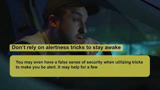 Identifying & Preventing Drowsy Driving