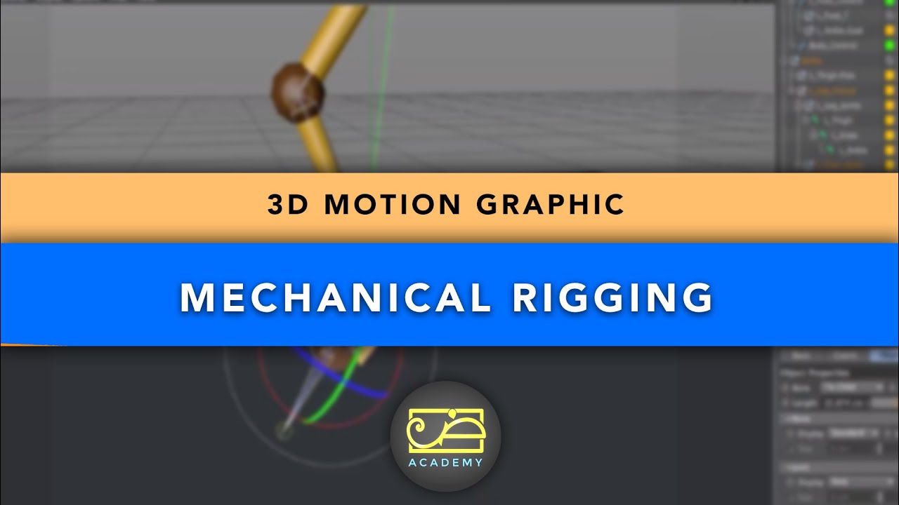 16 Animation 3 Mechanical Rigging Youtube