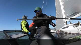 Sea cart 30 - Trimaran bay Sailing _Feb11th