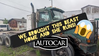 Bringing Home The 86' Autocar and Walk Around