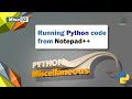 Python and Notepad++ | Running python code from Notepad++ | Python Tips 2