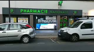 ENSEIGNE LUMINEUSE LED LETTRES BOITIERS “PHARMACIE” EXTERNE 40cm DE HAUTEUR pub-led.pro +33652172524