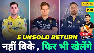 IPL 2024 - Unsold Players Returns After Auction | Cricket Fatafat | EP 1138 | MY Cricket Production
