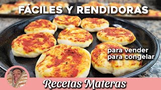 PIZZETAS CASERAS | con 1 kg de harina / receta ECONOMICA