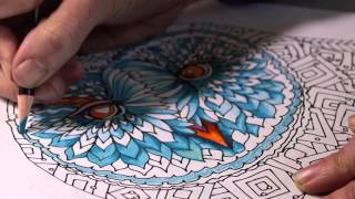 Derwent Unwind in the Wilds Colouring Book - Full Version