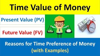 Time Value of Money |Theory \u0026 Practical |Time Preference of Money | Present Value | Future Value |