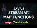 Java 8 | Stream API | 💯 Real use cases of map( ) & flatMap( ) functions with Examples | @concisecode