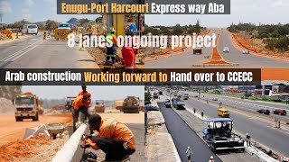 Enugu-port harcourt express way almost at the finish point,Arab construction ready to handover