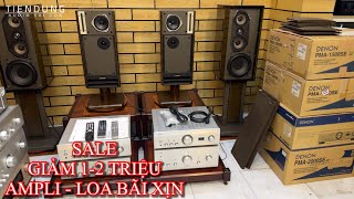 CHỈ CÒN DUY NHẤT HÔM NAY KHUYẾN MÃI ĐẶC BIỆT, loa bãi, Ampli bãi tại Tiến Dũng audio Sài Gòn