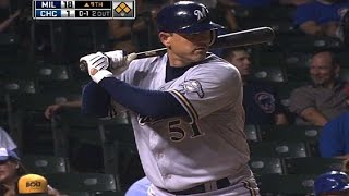 Trevor Hoffman's first at-bat since 2001