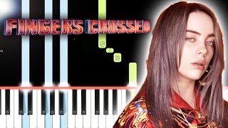 Billie Eilish - Fingers Crossed (Piano Tutorial) By MUSICHELP