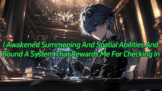 I awakened summoning and spatial abilities and bound a system that rewards me for checking in.