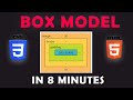 Learn Box Model in CSS in 8 Minutes Quick Tutorial