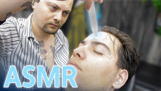 ASMR Sleep Massage With WHITE PEN | Effective ASMR For Sleep Relief (asmr)