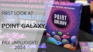 First Look at Point Galaxy by Flat Out Games - PAX Unplugged 2024