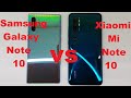 Xiaomi Mi Note 10 vs Samsung Galaxy Note10 - SPEED TEST + multitasking - Which is faster!?