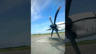 馬祖南竿機場-立榮航空啟動 UNI AIR ATR-72 engine start #atr72