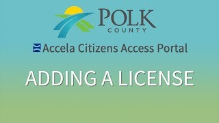 Add a License
