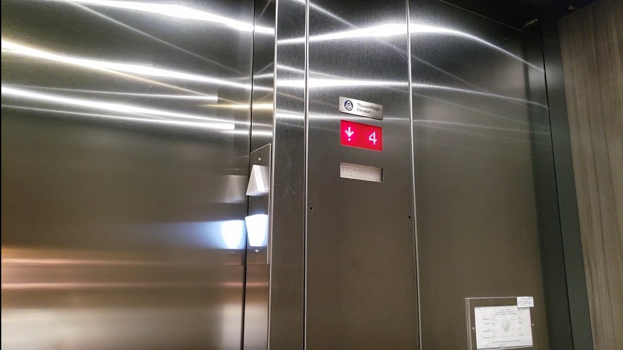 ThyssenKrupp Synergy MRL Traction Elevators - Courtyard By Marriott ...