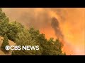 California Line Fire quadruples in size, thousands flee