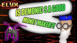 ELYX RSPS | IS DEMONICS A GOOD MONEY MAKER?! | MASSIVE GIVEAWAY!