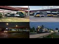 Evening Rush: DCTA & DART Trains at Trinity Mills (June 26, 2024)