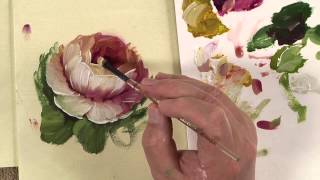 Painting Tapestry Flowers- Tapestry of Strokes Book Video 1