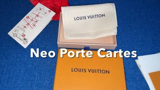 Unboxing Louis Vuitton Neo Porte Cartes Card Holder YAY or NAY? Made in ?