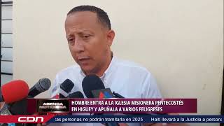 Hombre entra a la Iglesia Misionera Pentecostés en Higüey y apuñala a varios feligreses