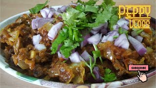 அருமையான ரோட்டு கடை காளான் மசாலா 😋  - Roadside Mushroom recipe in Tamil - Street Food - Peppy Vlogs