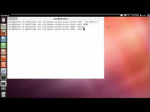 How to Set Proxy in Ubuntu How to Set Proxy in Ubuntu
