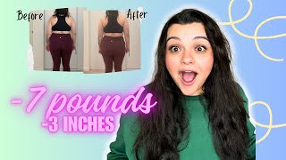I did Rachel’s Fit Pilates 28-Day Wall Pilates Challenge | Before & After 😲#weightlossjourney2025
