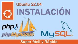 Instalar APACHE2 - PHP - MYSQL -  PHPMYADMIN en UBUNTU 22.04 desde cero