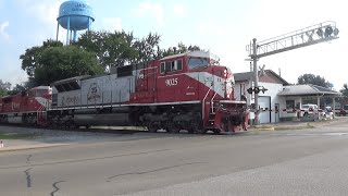 INRD 25th Anniversary Unit 9025!! HWTHT leaves Hiawatha Yard in Jasonville, IN (7-6-21)