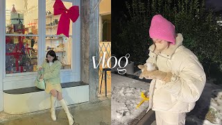 End of December vlog 🍷☃️ Home party | Chanel ice rink | Vin Chaud | Wine recommendation (dear.jerry)