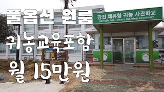 강진군 살아보면서 귀농준비하기