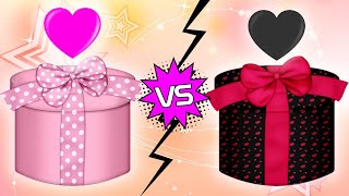 Escolha seu Presente 🎁 Choose your Gift Black or White 🎁 Elige tu Regalo