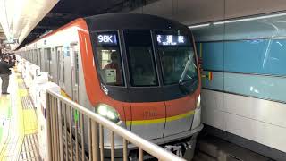 東京メトロ17000系試運転横浜駅発車