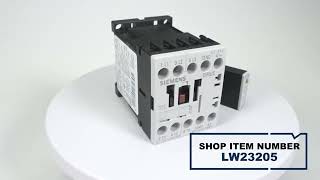 SIEMENS 3RT1016-1BB41, Power contactor E 5 with 3RT1916-1JK00 - LW23205