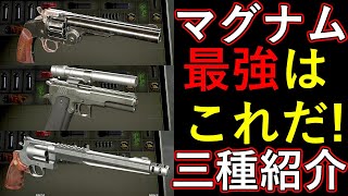 【最強マグナムはこれ】バイオハザードRe4　バイオRe4　隠しマグナムより強いのはこれ　マグナム三種紹介　解説