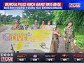 int l day against drugs arunachal police awareness march