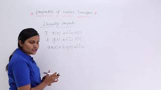 Linearity Property in Laplace Transform