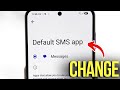 How to Change Default SMS App on a Samsung Galaxy A56