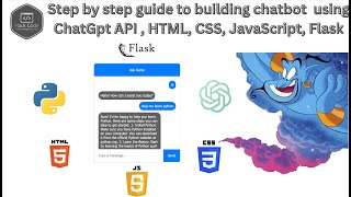 Building an Interactive Chatbot using ChatGpt APIs with HTML, CSS, JS, Python and Flask | Hack Code
