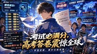 【FULL】🔥🔥A poor student awakens a system and stuns the world in the college exam.