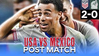 DOS A CERO USMNT vs Mexico Nations League Reaction with Coach Beard | Men in Bla