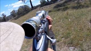 Winchester Model 70 Extreme Weather 308 Vs Rocks speed shooting